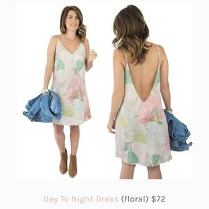 Jillian Harris Privilege low back day night dress